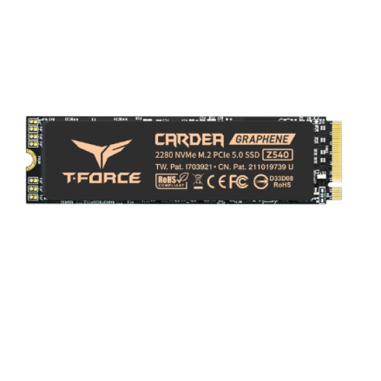 Team Group T-FORCE CARDEA TM8FF1002T0C129 internal solid state drive M.2 2 TB PCI Express 5.0 NVMe Image