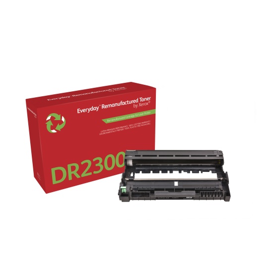 Everyday Remanufactured Everyday™ Mono Drum Remanufactured by Xerox compatible with Brother DR2300, Standard capacity Image