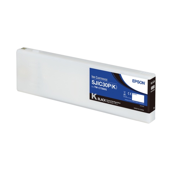 Epson SJIC30P(K): Ink cartridge for ColorWorks C7500G (Black) Image