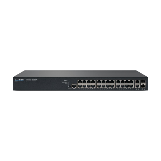 Lancom Systems GS-2326P+ Managed L2 Gigabit Ethernet (10/100/1000) Power over Ethernet (PoE) 1U Black Image