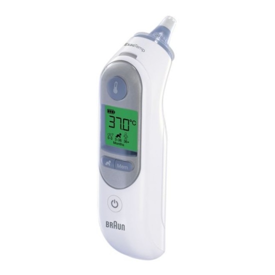 Braun ThermoScan 7 Remote sensing White Ear Image