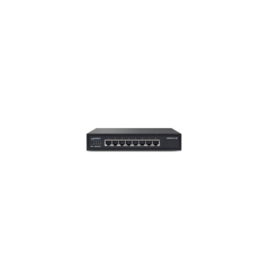 Lancom Systems GS-1108 Unmanaged L2 Gigabit Ethernet (10/100/1000) Black Image