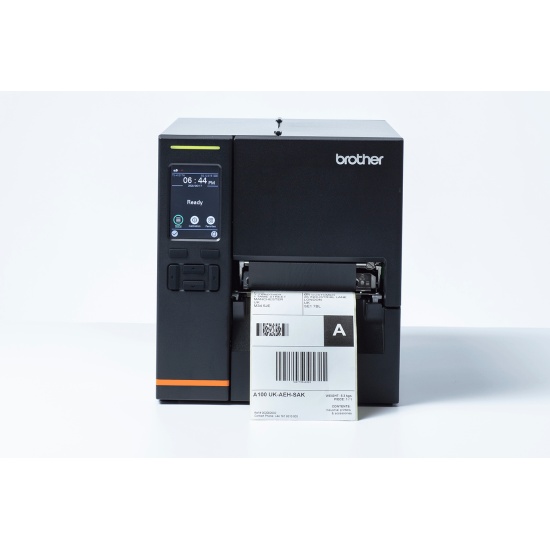 Brother TJ-4021TN label printer Direct thermal / Thermal transfer 203 x 203 DPI 254 mm/sec Wired Ethernet LAN Image