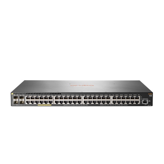 Aruba 2930F 48G PoE+ 4SFP+ Managed L3 Gigabit Ethernet (10/100/1000) Power over Ethernet (PoE) 1U Grey Image