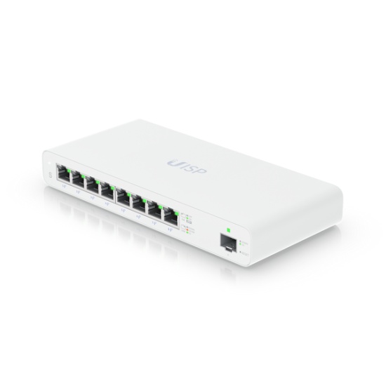 Ubiquiti UISP Managed L2 Gigabit Ethernet (10/100/1000) Power over Ethernet (PoE) White Image