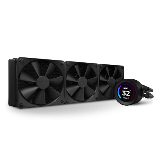 NZXT Kraken Elite 360 Processor All-in-one liquid cooler 12 cm Black 1 pc(s) Image