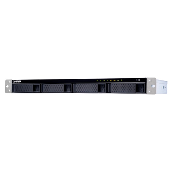 QNAP TS-431XeU NAS Rack (1U) Ethernet LAN Black, Stainless steel Alpine AL-314 Image