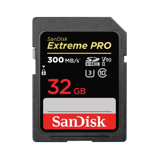 SanDisk Extreme PRO 32 GB SDHC UHS-II Class 10 Image