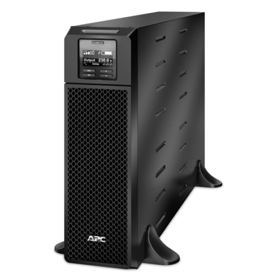 APC Smart-UPS On-Line uninterruptible power supply (UPS) Double-conversion (Online) 5 kVA 4500 W 12 AC outlet(s) Image