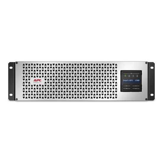 APC SMTL1500RMI3UC uninterruptible power supply (UPS) Line-Interactive 1.5 kVA 1350 W 6 AC outlet(s) Image