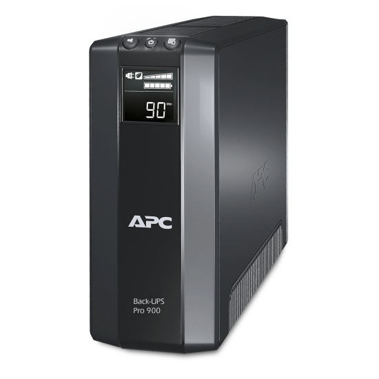 APC Back-UPS Pro uninterruptible power supply (UPS) Line-Interactive 0.9 kVA 540 W 5 AC outlet(s) Image