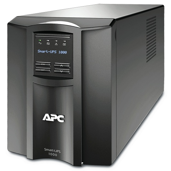APC SMT1000IC uninterruptible power supply (UPS) Line-Interactive 1 kVA 700 W 8 AC outlet(s) Image