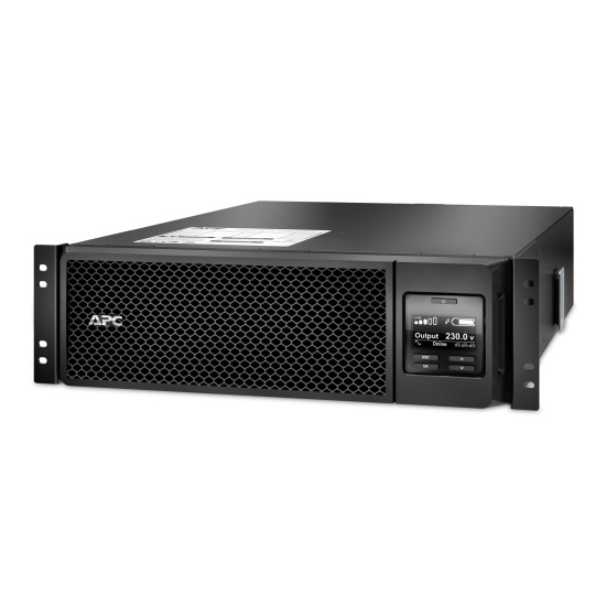 APC Smart-UPS On-Line uninterruptible power supply (UPS) Double-conversion (Online) 5 kVA 4500 W 10 AC outlet(s) Image