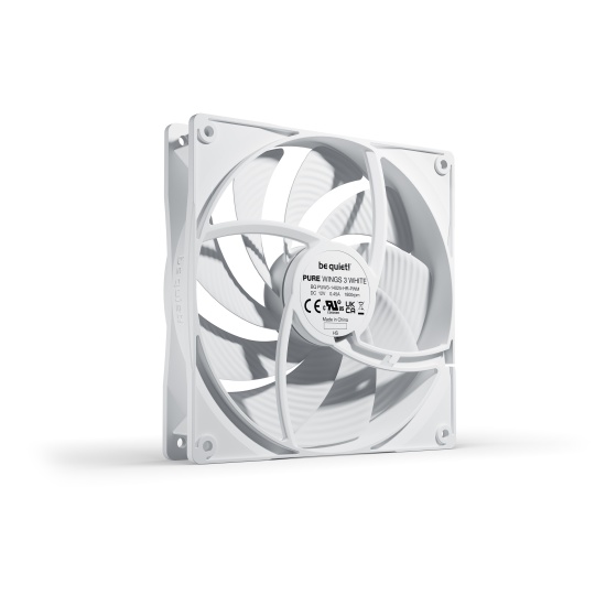 be quiet! Pure Wings 3 140mm PWM high-speed White Computer case Fan 14 cm 1 pc(s) Image