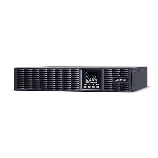 CyberPower OLS3000ERT2UA uninterruptible power supply (UPS) Double-conversion (Online) 3 kVA 2700 W 9 AC outlet(s) Image