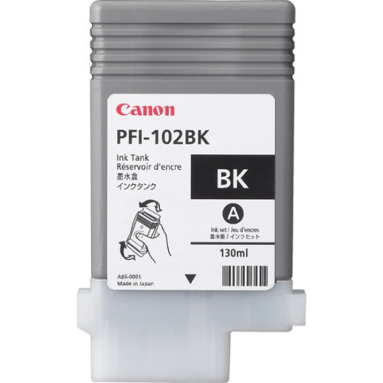 Canon PFI-102BK ink cartridge Original Black Image