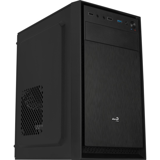 Aerocool CS104 PC Case Micro ATX USB 3.0 Black Image