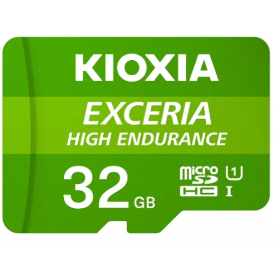 Kioxia Exceria High Endurance 32 GB MicroSDHC UHS-I Class 10 Image