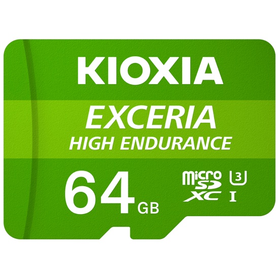 Kioxia Exceria High Endurance 64 GB MicroSDXC UHS-I Class 10 Image