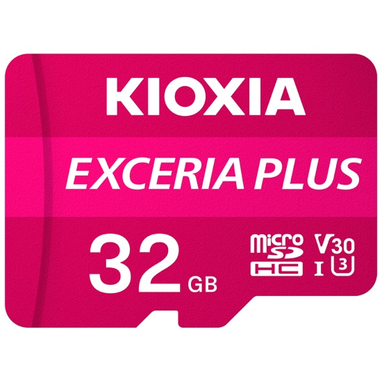 Kioxia Exceria Plus 32 GB MicroSDHC UHS-I Class 10 Image