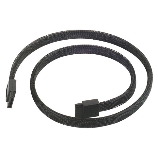 Silverstone CP07 SATA cable 0.5 m Black Image