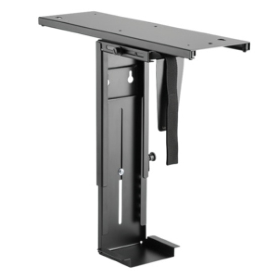 LogiLink EO0004 CPU holder Desk-mounted CPU holder Black Image