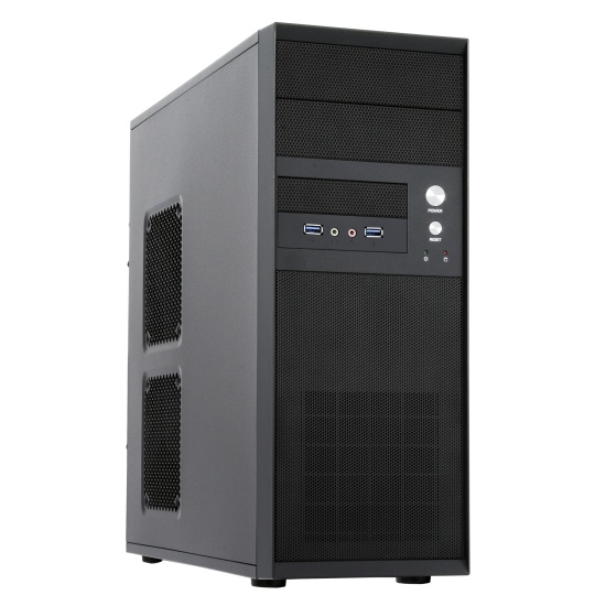 Chieftec CQ-01B-U3-OP computer case Midi Tower Black Image