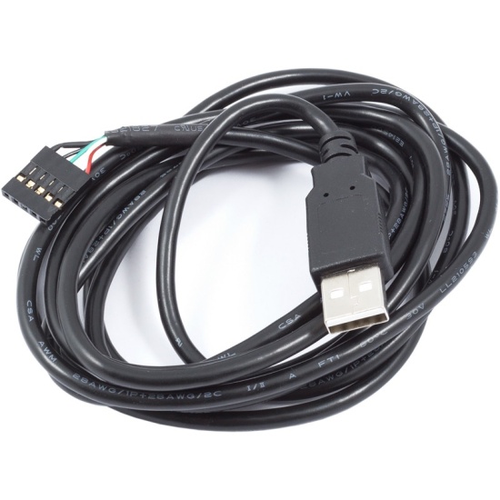 Aqua Computer 53210 USB cable 2 m USB A Black Image