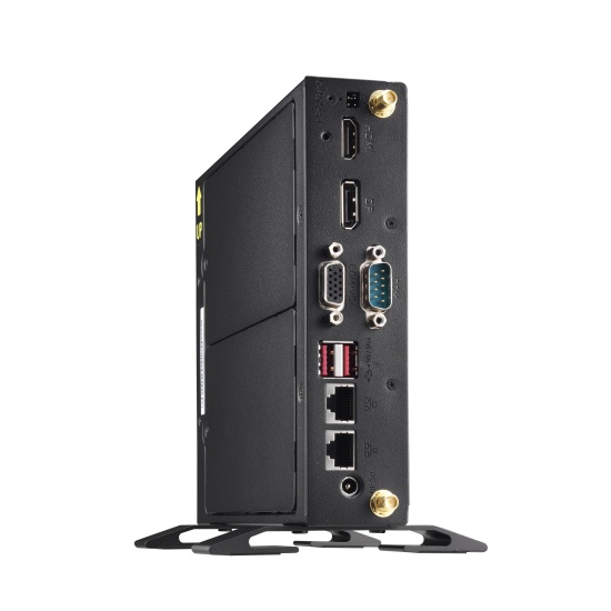 Shuttle XPC slim Barebone DS20U3V2, i3-10110U, 2x LAN (1xGbit, 1x 2.5Gbit),1xCOM,1xHDMI,1xDP, fanless, 24/7 permanent operation Image