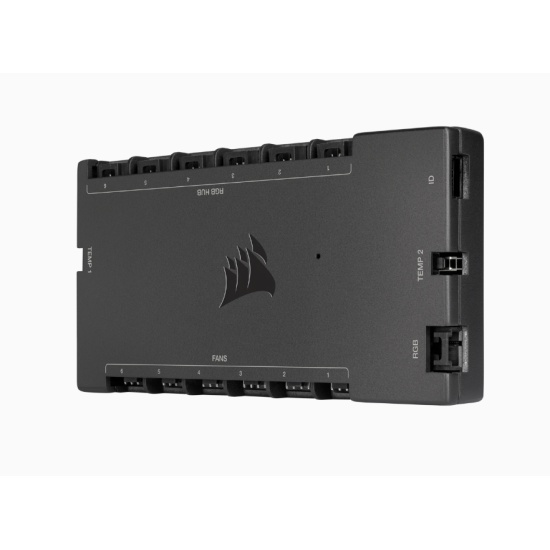 Corsair iCUE Commander Core XT fan speed controller 6 channels Black Image