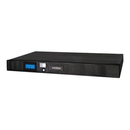 CyberPower PR1000ELCDRT1U uninterruptible power supply (UPS) 1 kVA 670 W 6 AC outlet(s) Image