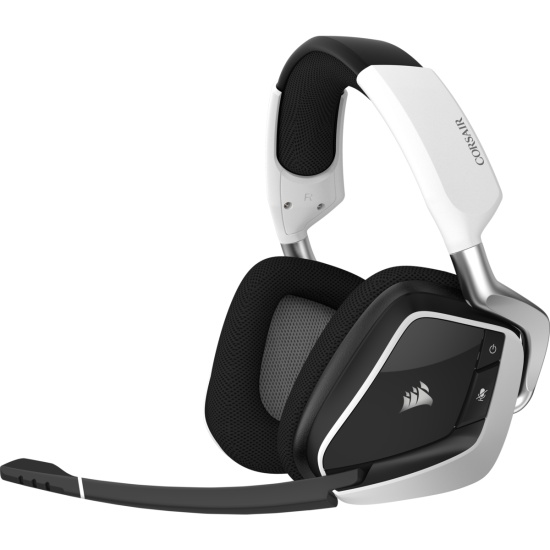 Corsair VOID RGB ELITE Wireless Headset Head-band Gaming Black, White Image
