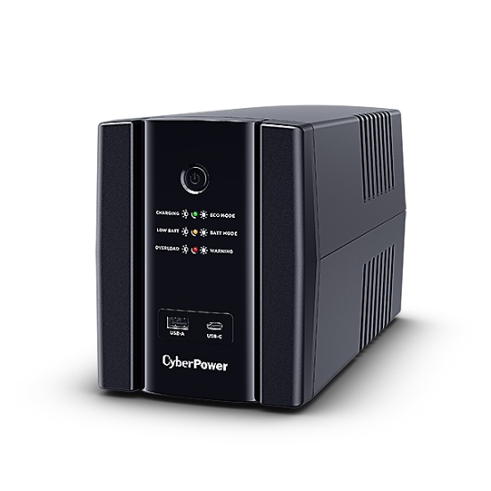 CyberPower UT1500EG uninterruptible power supply (UPS) Line-Interactive 1.5 kVA 900 W 4 AC outlet(s) Image