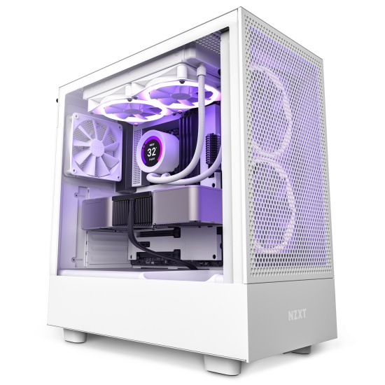 NZXT H5 Flow Midi Tower White Image