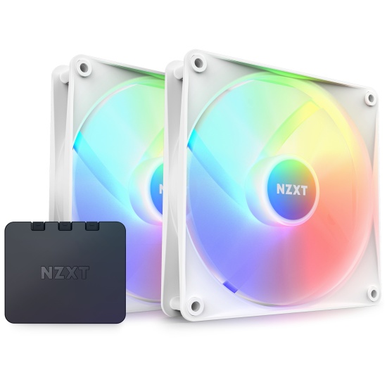 NZXT F140 RGB Core Computer case Fan 14 cm White 2 pc(s) Image