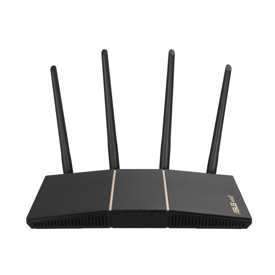 ASUS RT-AX57 wireless router Gigabit Ethernet Dual-band (2.4 GHz / 5 GHz) Black Image