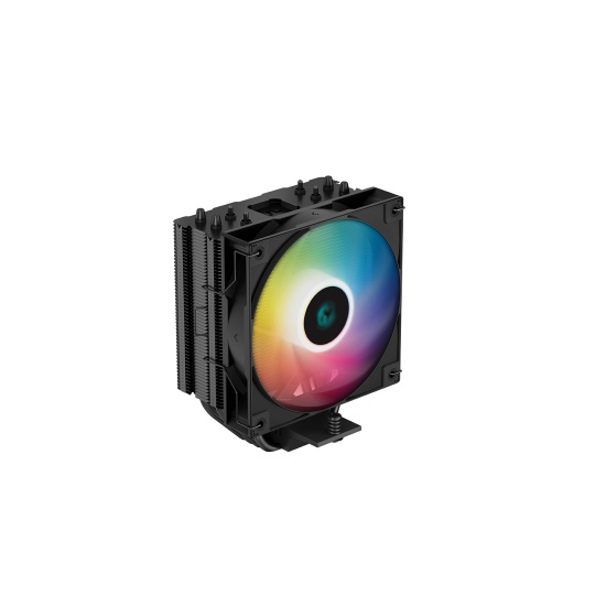 DeepCool AG400 A-RGB Processor Air cooler 12 cm Black, White 1 pc(s) Image