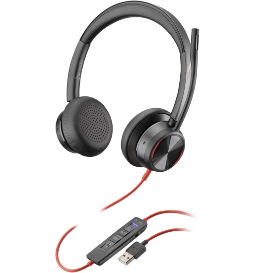 POLY Blackwire 8225 Microsoft Teams Certified USB-A Headset Image