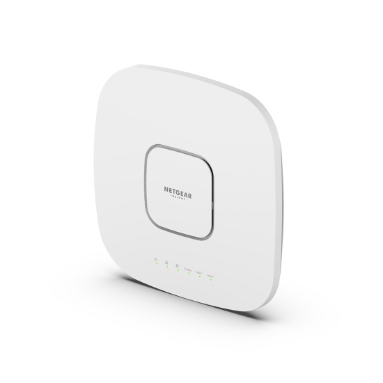 NETGEAR Insight Cloud Managed WiFi 6 AX6000 Tri-band Multi-Gig Access Point (WAX630) 6000 Mbit/s White Power over Ethernet (PoE) Image