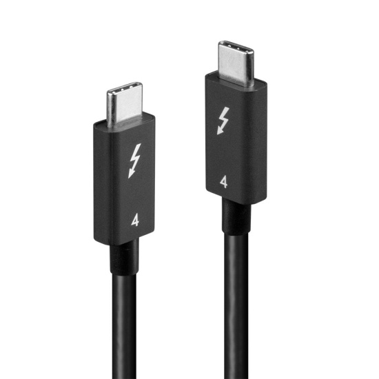 Lindy 1m Thunderbolt 4 Cable, 40Gbps, passive Image