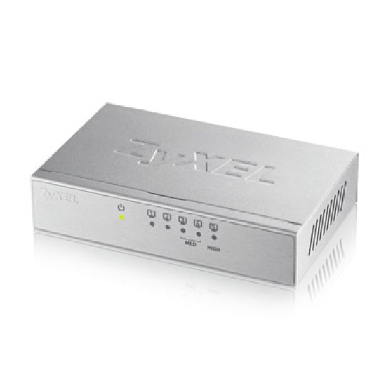 Zyxel GS-105B v3 Unmanaged L2+ Gigabit Ethernet (10/100/1000) Silver Image