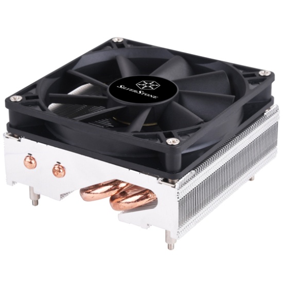 Silverstone AR11 Processor Cooler 9.2 cm Aluminium, Black Image