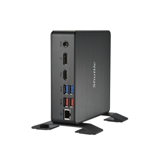 Shuttle XPC Nano PC NC40U, Intel Celeron 7305U, 1x HDMI, 1x DP,1xUSB-C/DP, 6x USB3.2, 1x 2.5