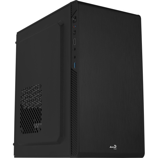 Aerocool CS106 PC Case Micro ATX USB 3.0 Black Image