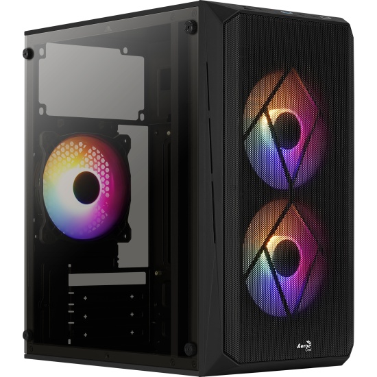 Aerocool CS107V2 computer case Mini Tower Black Image