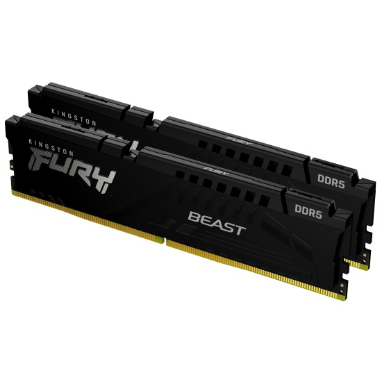 Kingston Technology FURY Beast 16GB 5200MT/s DDR5 CL36 DIMM (Kit of 2) Black EXPO Image