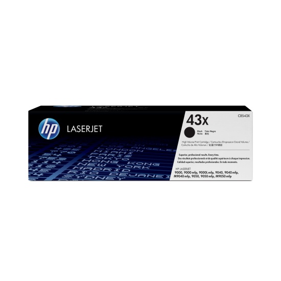 HP 43X High Yield Black Original LaserJet Toner Cartridge Image