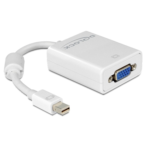 DeLOCK Adapter mini Displayport / VGA FM 0.18 m VGA (D-Sub) White Image