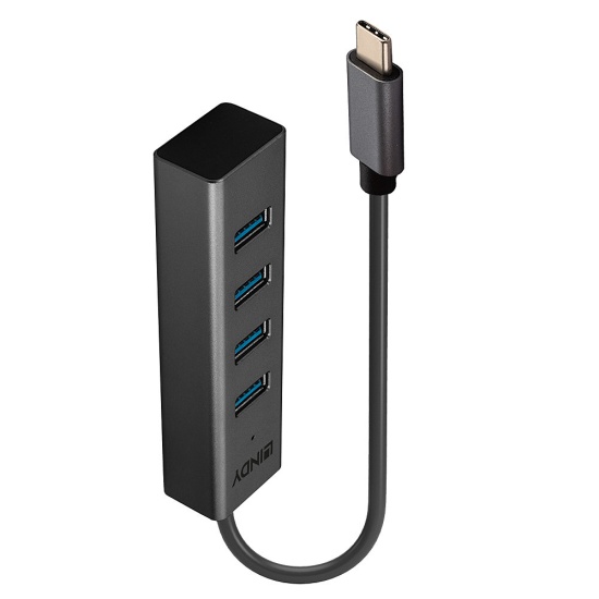 Lindy 4 Port USB 3.2 Type C Hub Image