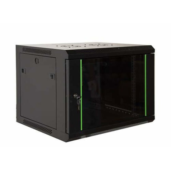 Digitus DN1912UECN rack cabinet 12U Wall mounted rack Black Image